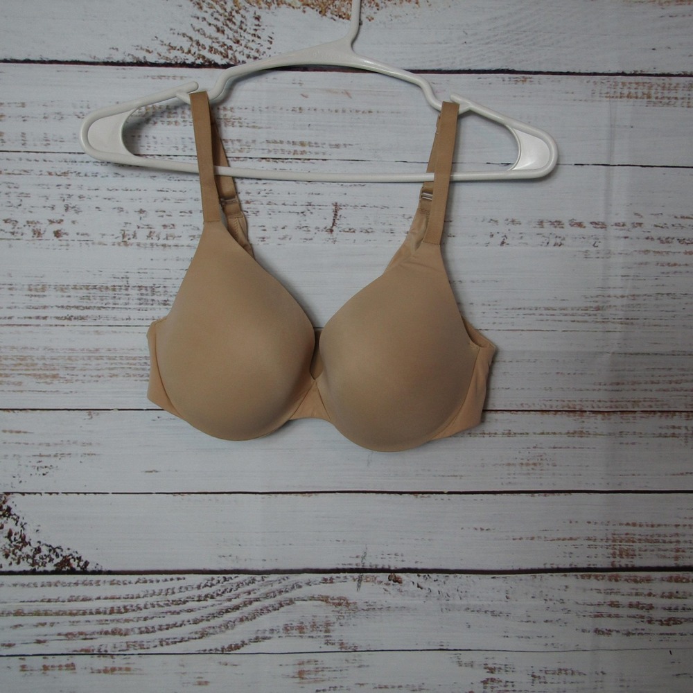 Skims Smoothing Intimates Bra Womens 34B Clay Nude Full Coverage Lightly Lined